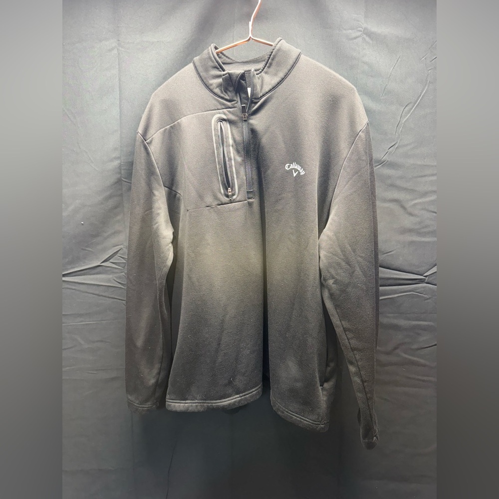 Callaway Charcoal Quarter-Zip Jacket Sz XL (11AR)